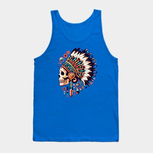 Indian skulls Tank Top